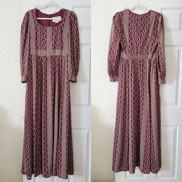 Gal Meets Glam Collection Freya Square Neck Printed Maxi Dress 6 - Picture 3 of 13